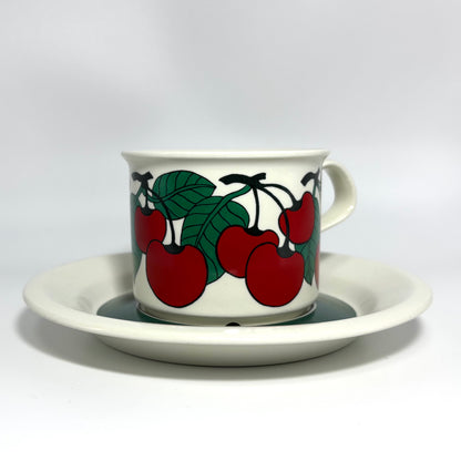 ARABIA Kirsikka コーヒーカップ＆ソーサー C&S （アラビア/キルシッカ） ⑨