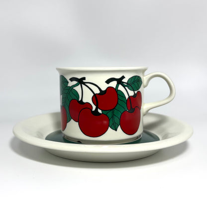 ARABIA Kirsikka コーヒーカップ＆ソーサー C&S （アラビア/キルシッカ） ⑨