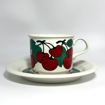 ARABIA Kirsikka コーヒーカップ＆ソーサー C&S （アラビア/キルシッカ） ⑩