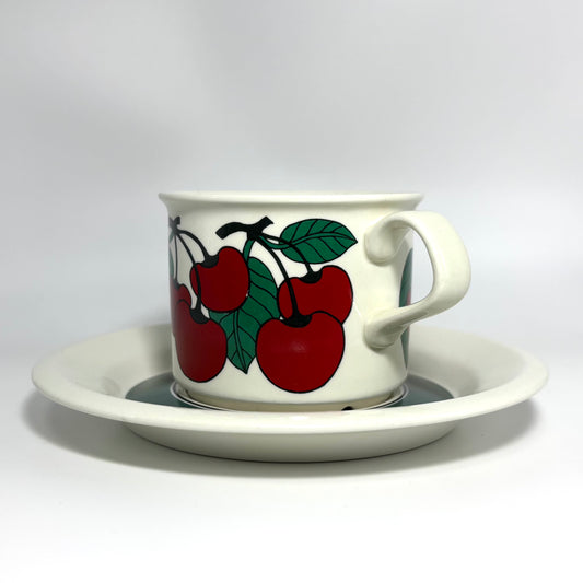 ARABIA Kirsikka コーヒーカップ＆ソーサー C&S （アラビア/キルシッカ） ⑩