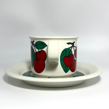 ARABIA Kirsikka コーヒーカップ＆ソーサー C&S （アラビア/キルシッカ） ⑩