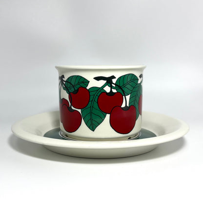 ARABIA Kirsikka コーヒーカップ＆ソーサー C&S （アラビア/キルシッカ） ⑩