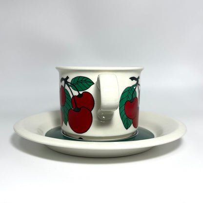 ARABIA Kirsikka コーヒーカップ＆ソーサー C&S （アラビア/キルシッカ） ⑪