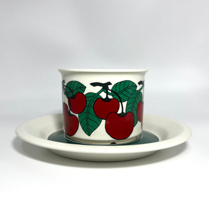 ARABIA Kirsikka コーヒーカップ＆ソーサー C&S （アラビア/キルシッカ） ⑪