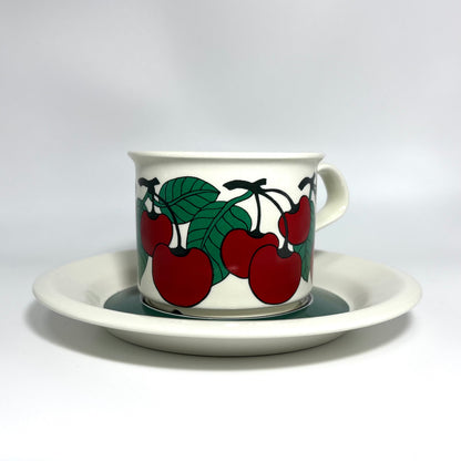 ARABIA Kirsikka コーヒーカップ＆ソーサー C&S （アラビア/キルシッカ） ⑪