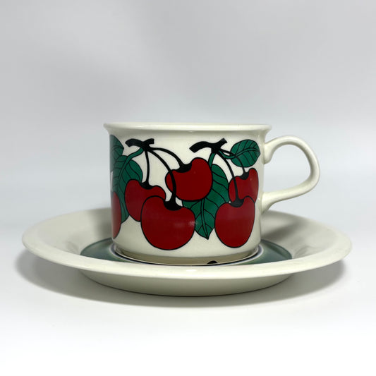 ARABIA Kirsikka コーヒーカップ＆ソーサー C&S （アラビア/キルシッカ） ⑫