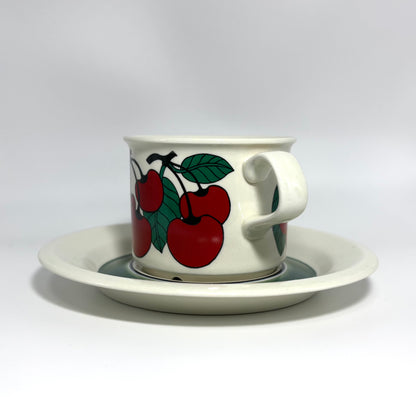 ARABIA Kirsikka コーヒーカップ＆ソーサー C&S （アラビア/キルシッカ） ⑫