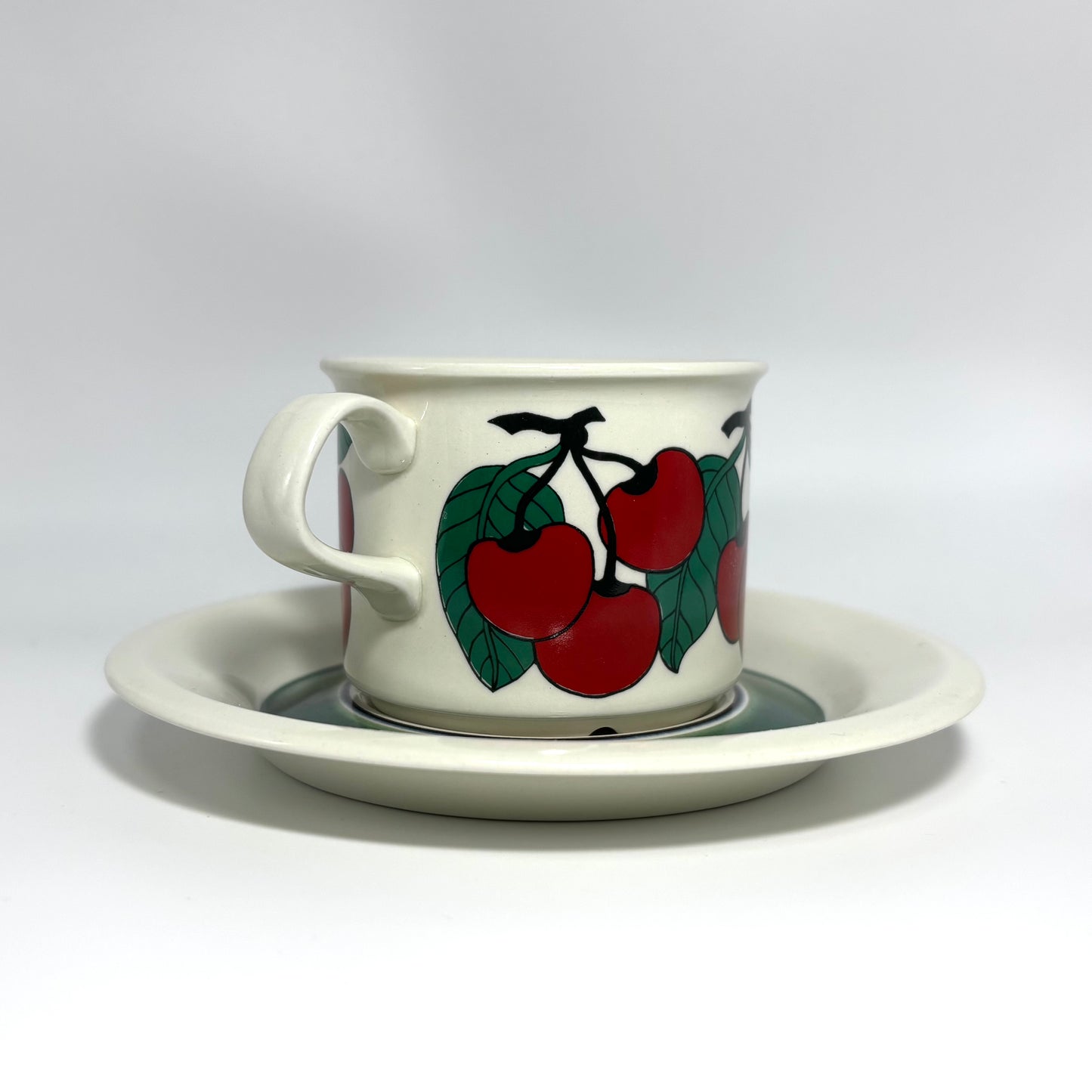 ARABIA Kirsikka コーヒーカップ＆ソーサー C&S （アラビア/キルシッカ） ⑫