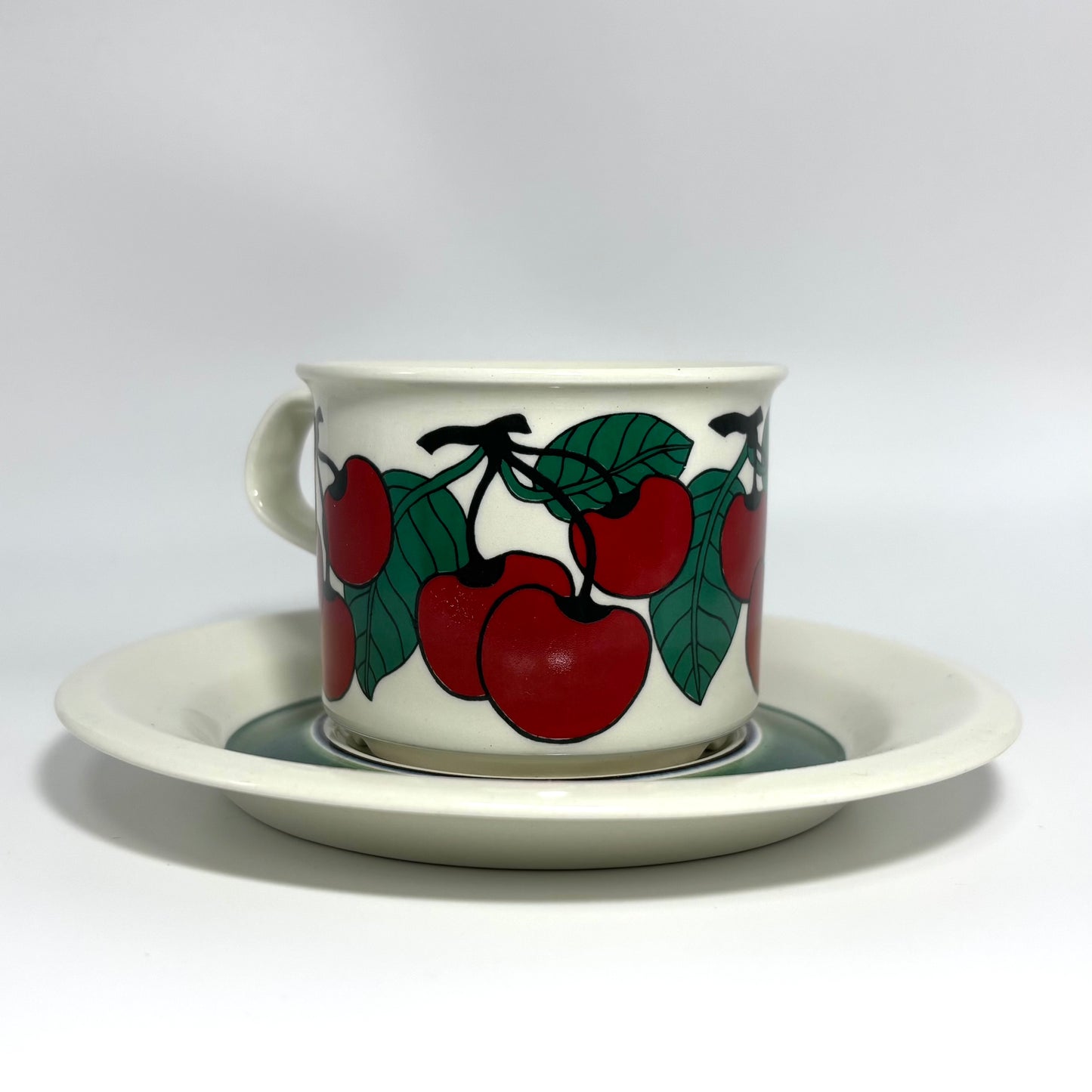 ARABIA Kirsikka コーヒーカップ＆ソーサー C&S （アラビア/キルシッカ） ⑫