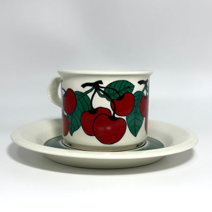 ARABIA Kirsikka コーヒーカップ＆ソーサー C&S （アラビア/キルシッカ） ⑫