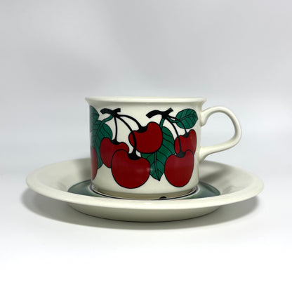 ARABIA Kirsikka コーヒーカップ＆ソーサー C&S （アラビア/キルシッカ） ⑫