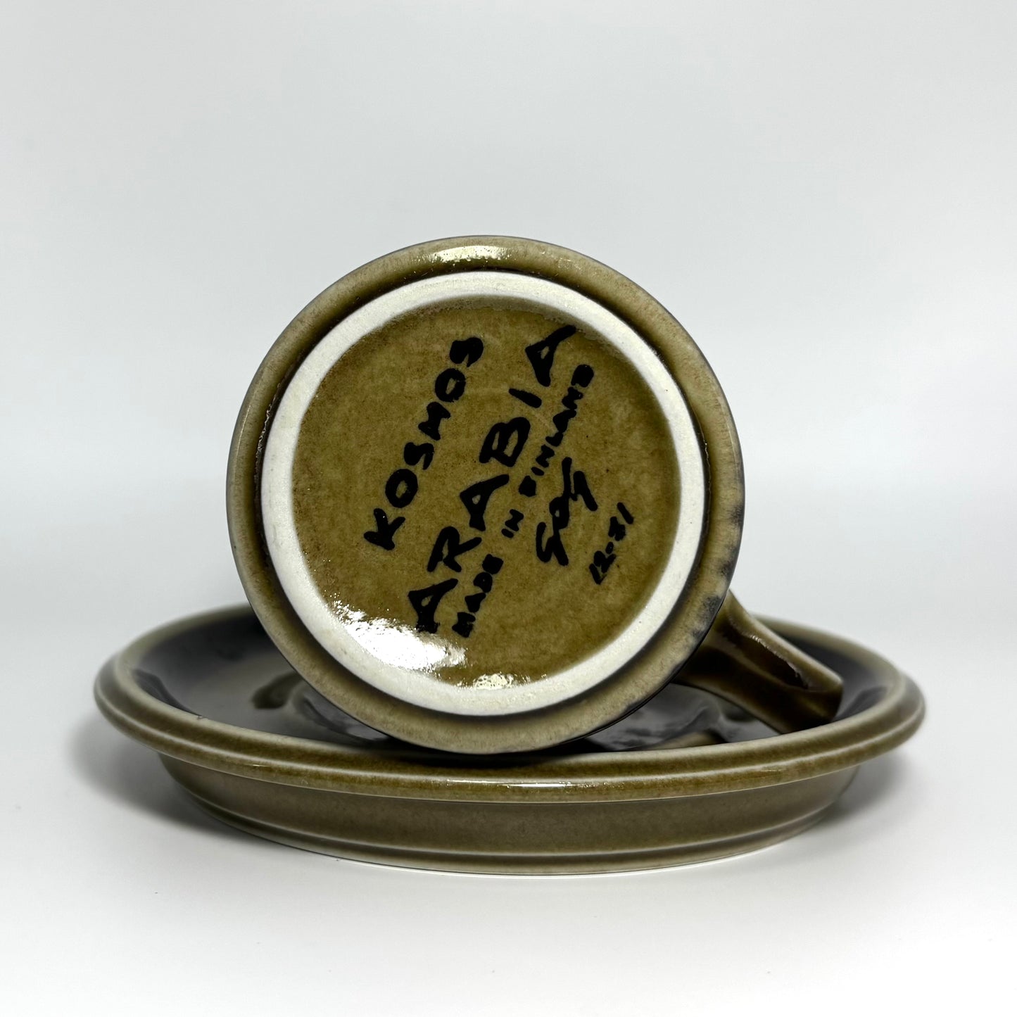 ARABIA Kosmos コーヒーカップ＆ソーサー C&S （アラビア/ブルーコスモス） ①