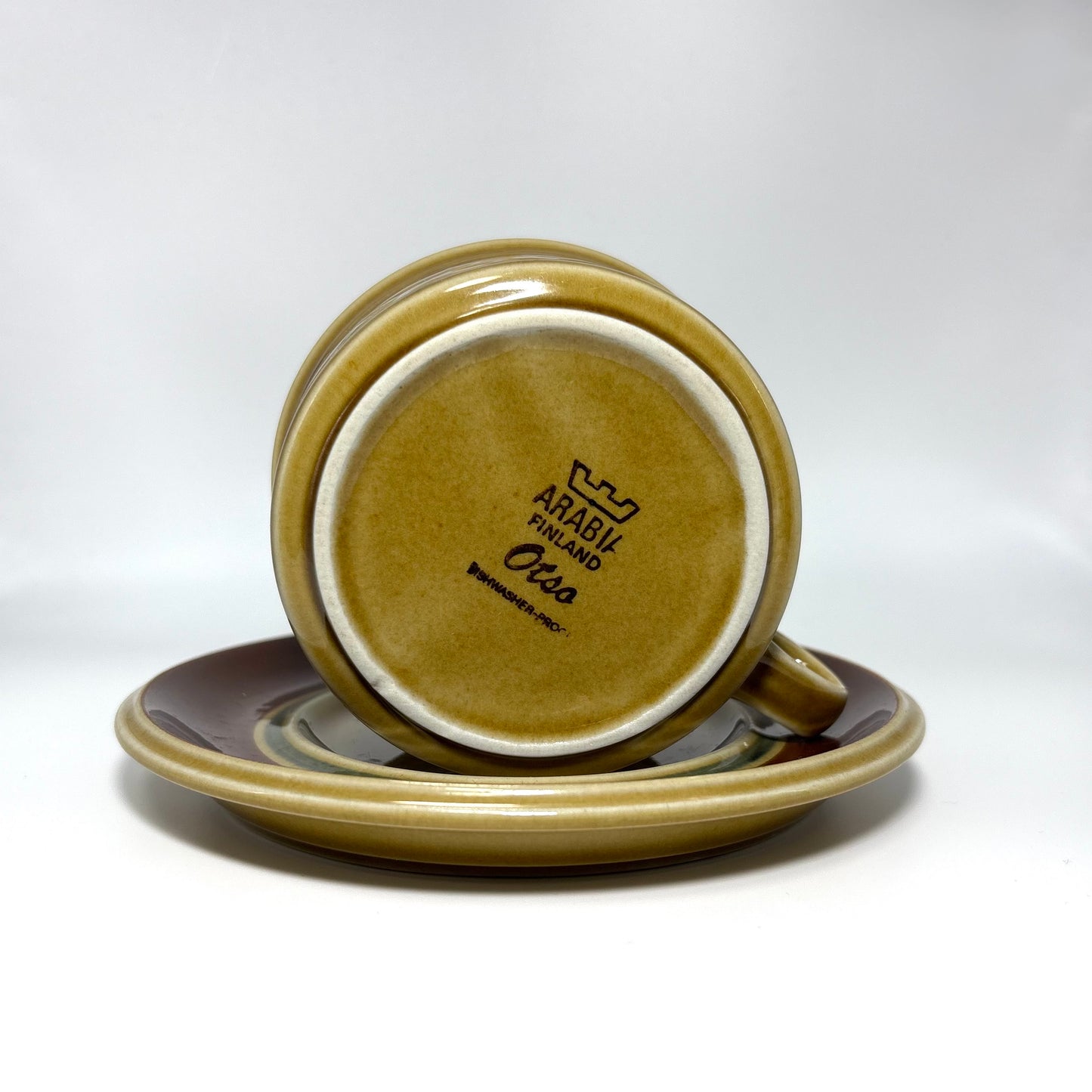 ARABIA Otso トリオ（ティーカップ＆ソーサー＆プレート） （アラビア/オッツォ・オッソ） ⑥