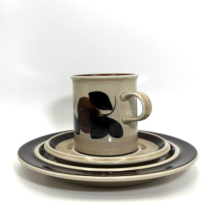 ARABIA Ruija 3点セット① コーヒーカップ+ソーサー+プレート （アラビア/ルイジャ・ルイヤ）